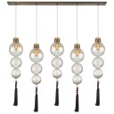 Heathfield Lighting - Medina Linear 5 Chandelier